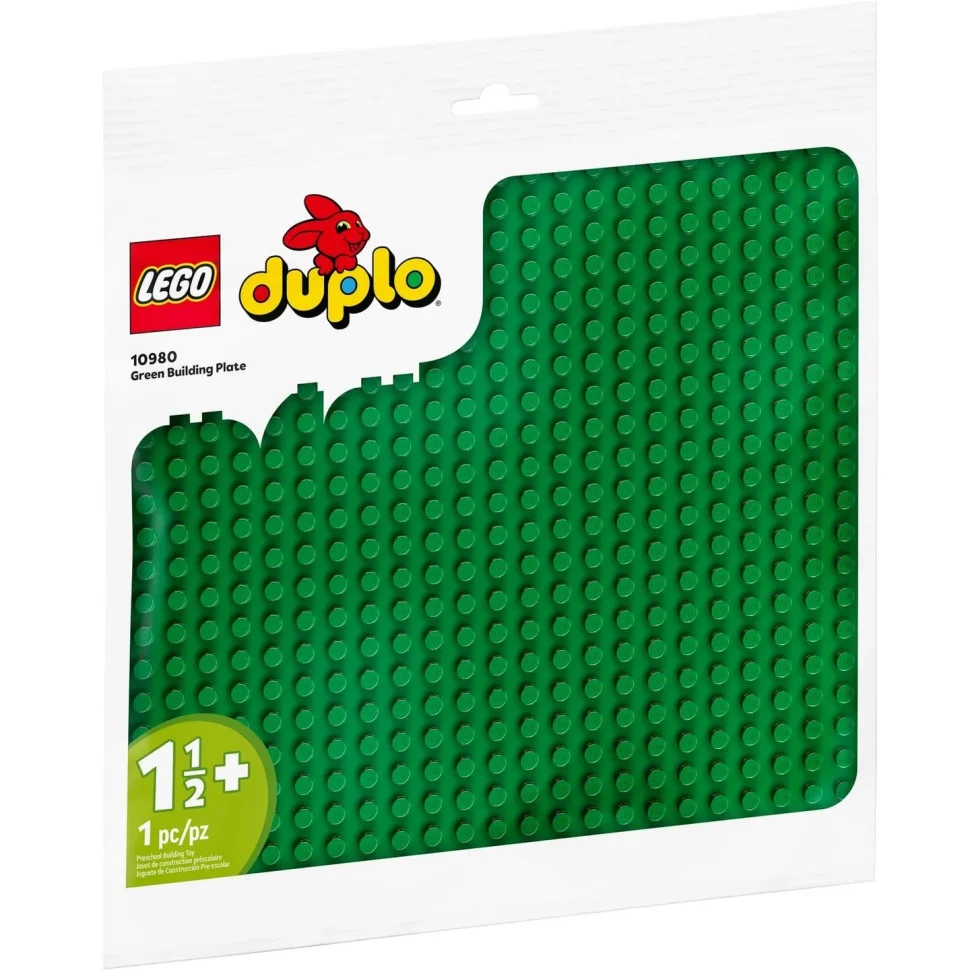 Конструктор LEGO DUPLO Зелена будівельна пластина 10980