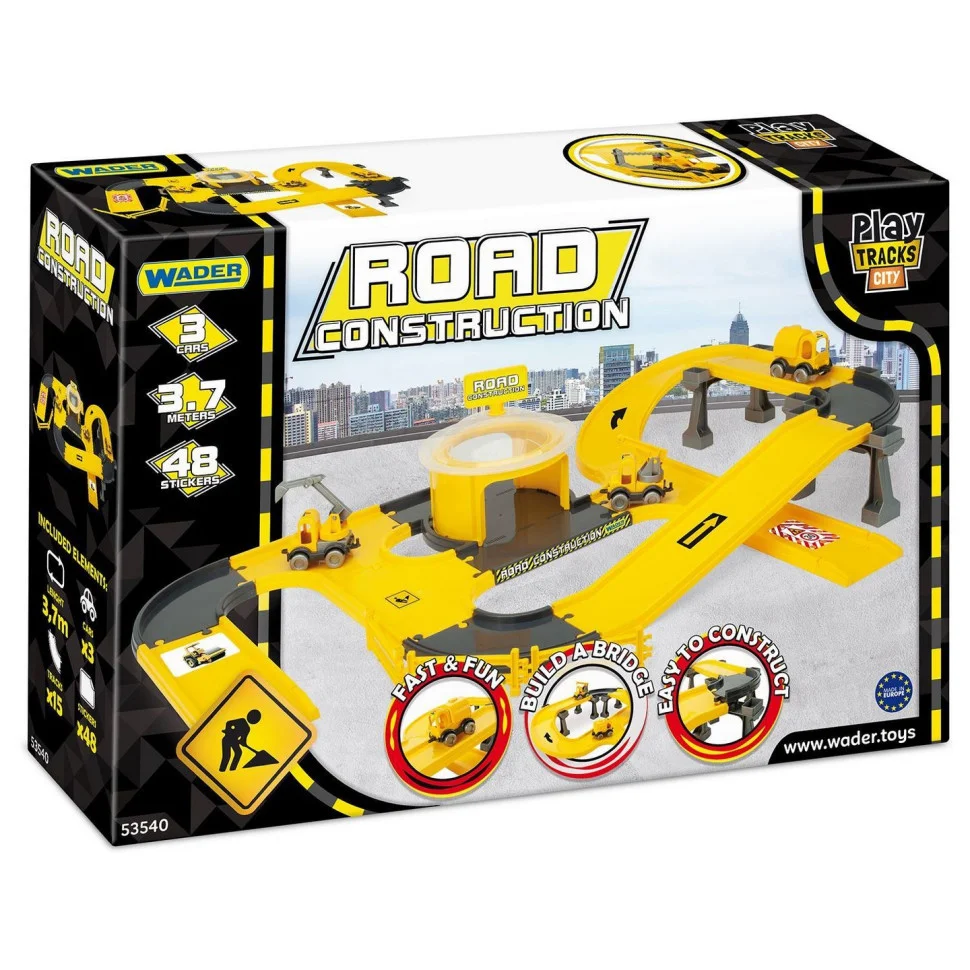 Игровой набор Строительная площадка Wader 53540 Play Tracks City