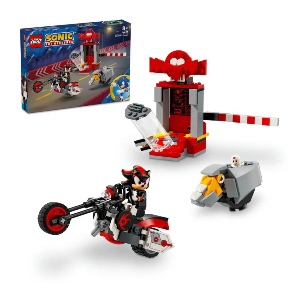 Конструктор LEGO Sonic the Hedgehog Їжак Шедоу Втеча 76995, 196 деталей
