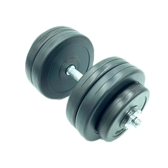 Гантель складальна композитна в пластиковій оболонці Newt Rock Pro-R 14,5 кг NE-PL-R-014