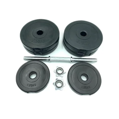 Гантель складальна композитна в пластиковій оболонці Newt Rock Pro-R 14,5 кг NE-PL-R-014