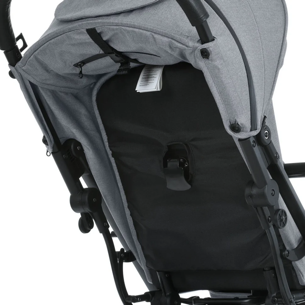 Детская прогулочная коляска FLASH Bambi M 5727-1 Silver Gray