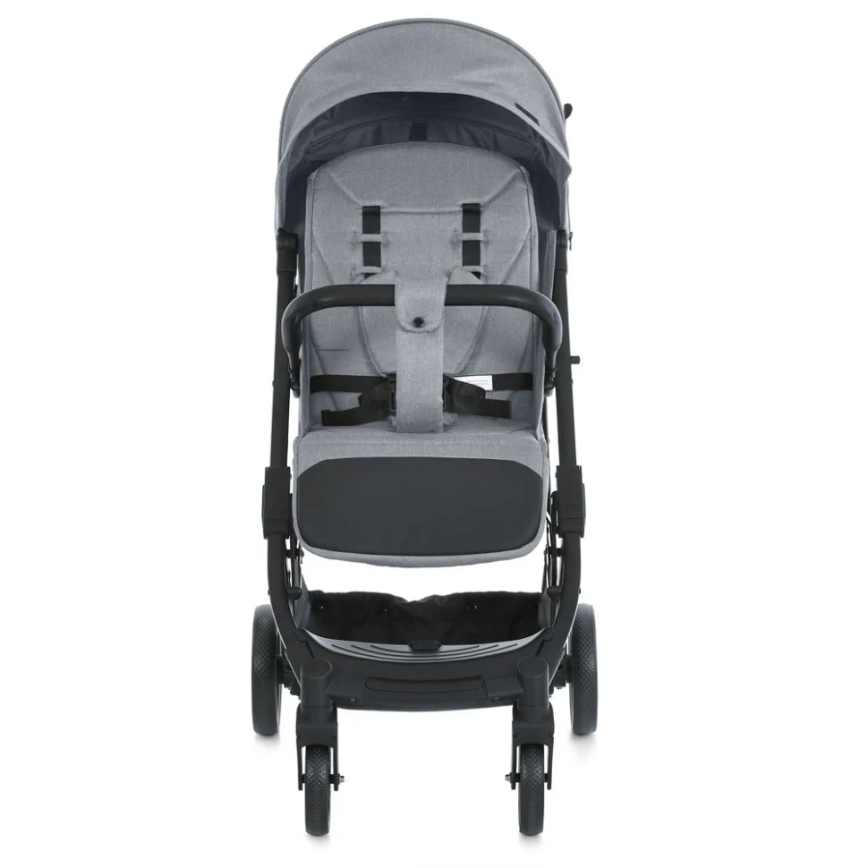 Детская прогулочная коляска FLASH Bambi M 5727-1 Silver Gray
