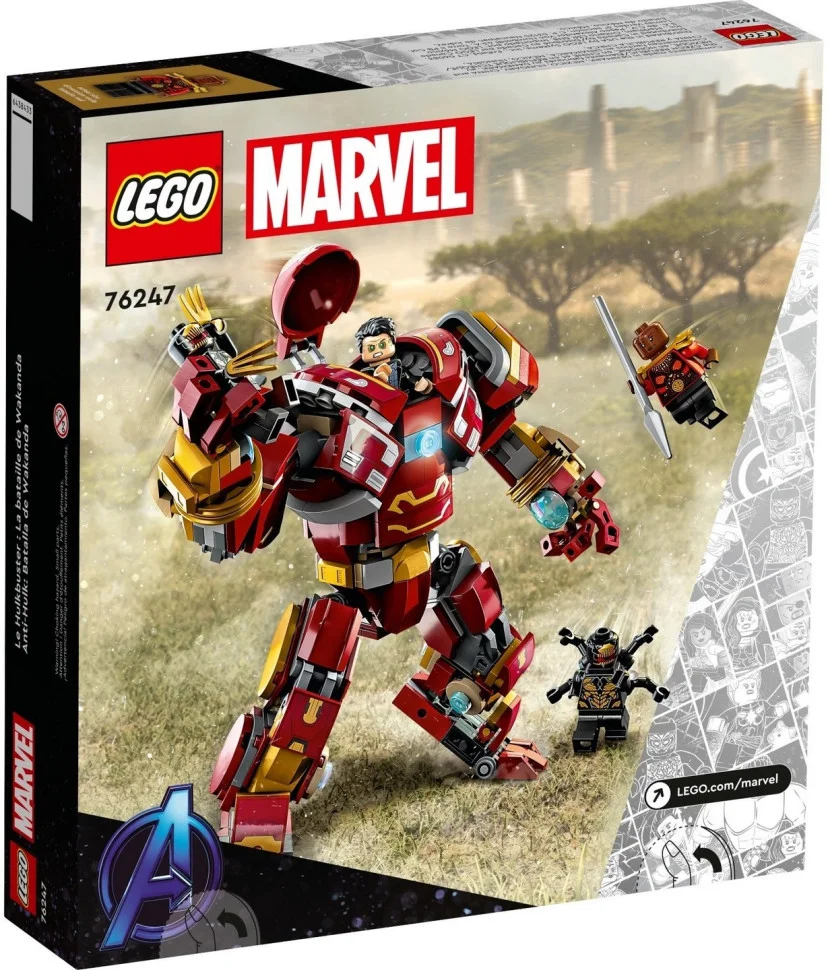 Конструктор LEGO Super Heroes Халкбастер: битва за Ваканду 76247