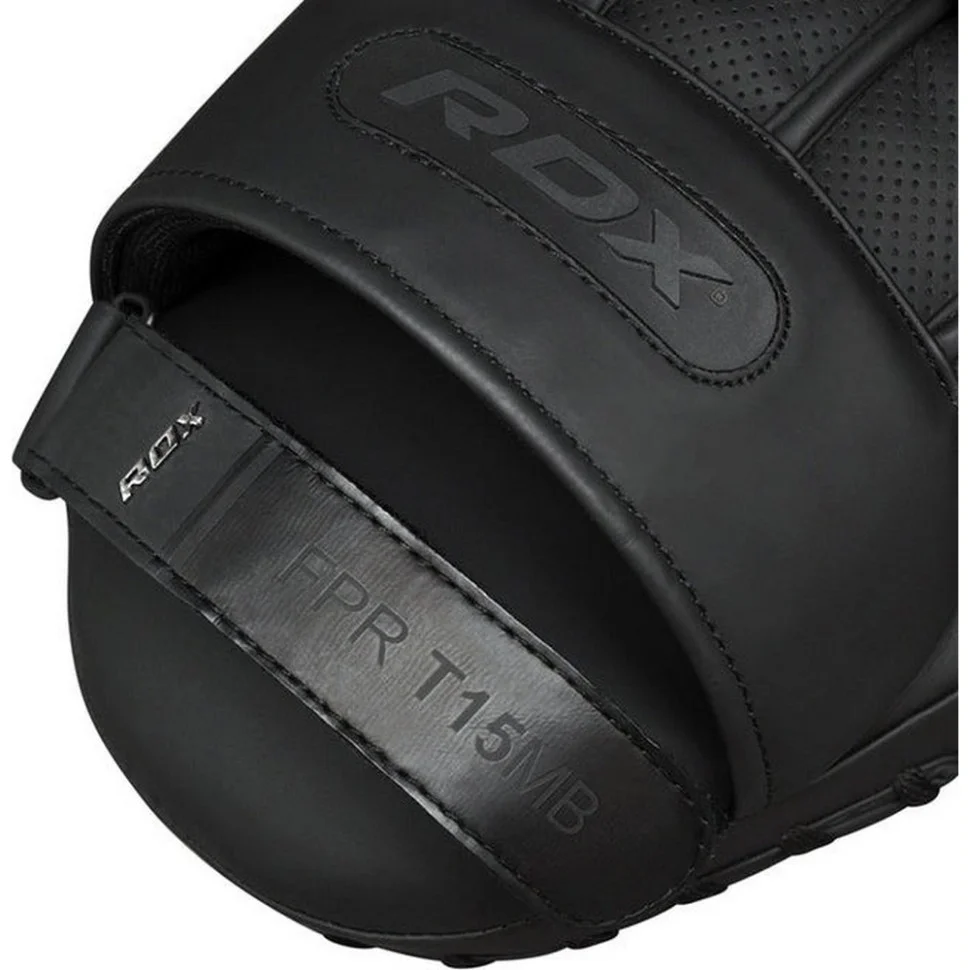 Лапи боксерські T15 Noir Matte RDX Inc Limited FPR-T15MB, Black