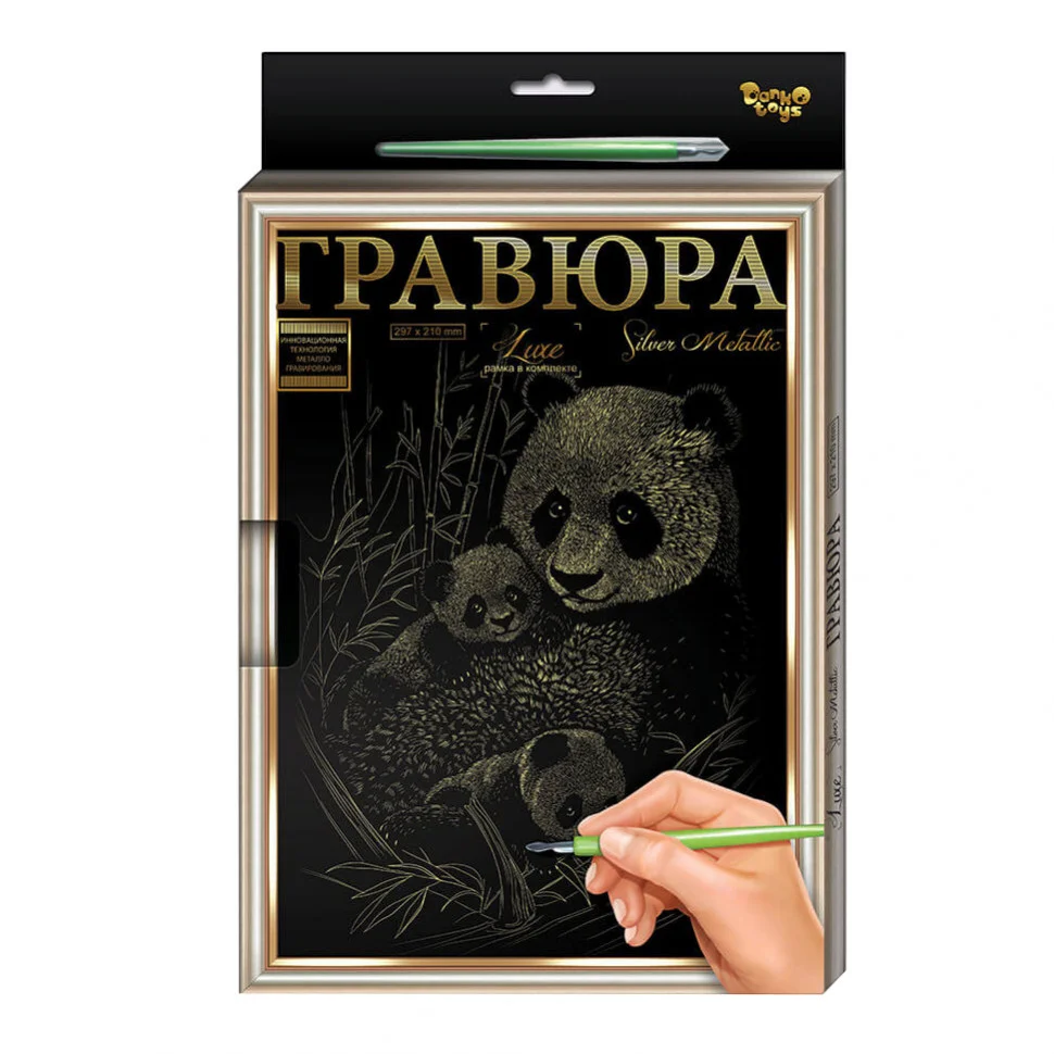 Гравюра А-4 Danko Toys L-GrA4-02 з рамкою