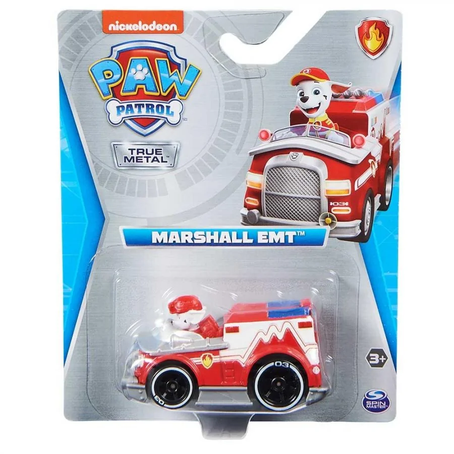 Игровой мини спасательный автомобиль с водителем Маршал Paw Patrol SM16782-51