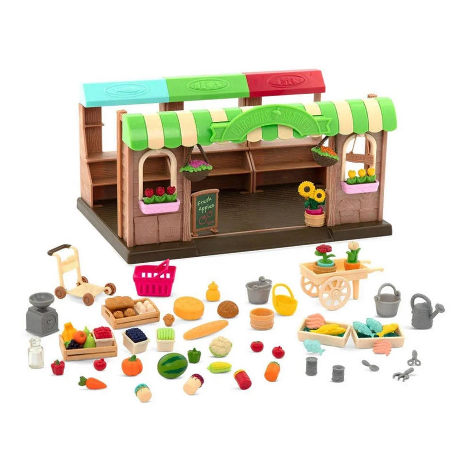 Игровой набор Li'l Woodzeez Фермерский рынок WZ6630