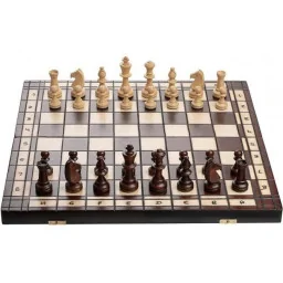 Настольная игра "Шахматы 2 в 1" MADON MD165 игровое поле 40х40 см