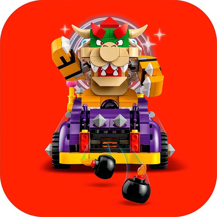 Конструктор LEGO Super Mario Маслкар Bowser. Дополнительный набор 71431, 458 деталей