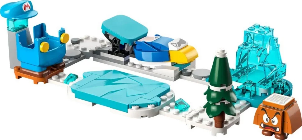 Конструктор LEGO Super Mario Костюм Крижаного Маріо та Льодяний світ. Додатковий набір 71415
