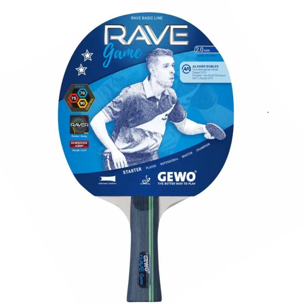 Ракетка для настільного тенісу Rave Game FL Gewo 931042 (860200001)