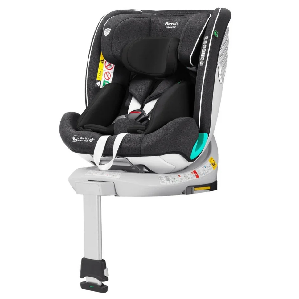 Автокресло детское Revolt CARRELLO CRL-15805 Space Black, i-Size 40-150 см, ISOFIX