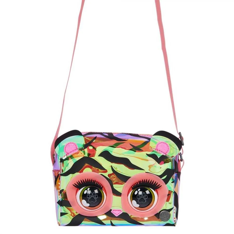 Интерактивная сумочка «Тигр» Purse Pets SM26700/8736 звук, реагирующий на ощупь