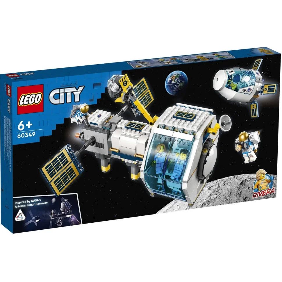 Конструктор LEGO City Лунная космическая станция 60349