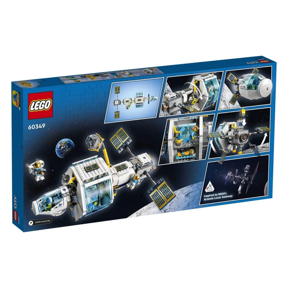 Конструктор LEGO City Лунная космическая станция 60349