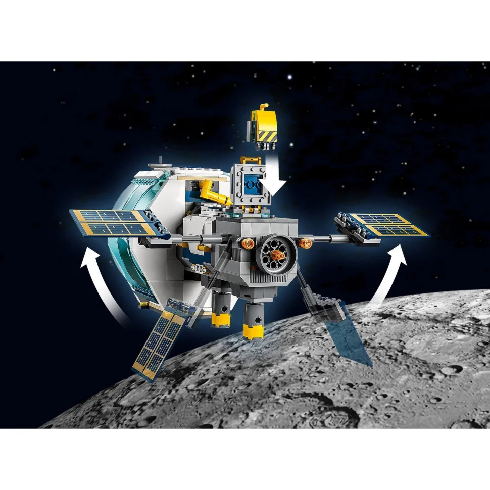 Конструктор LEGO City Лунная космическая станция 60349