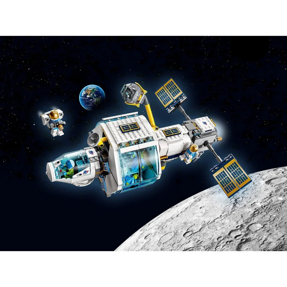 Конструктор LEGO City Лунная космическая станция 60349