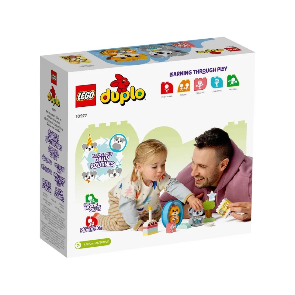 Конструктор LEGO DUPLO My First Моє перше цуценя та кошеня зі звуками 10977