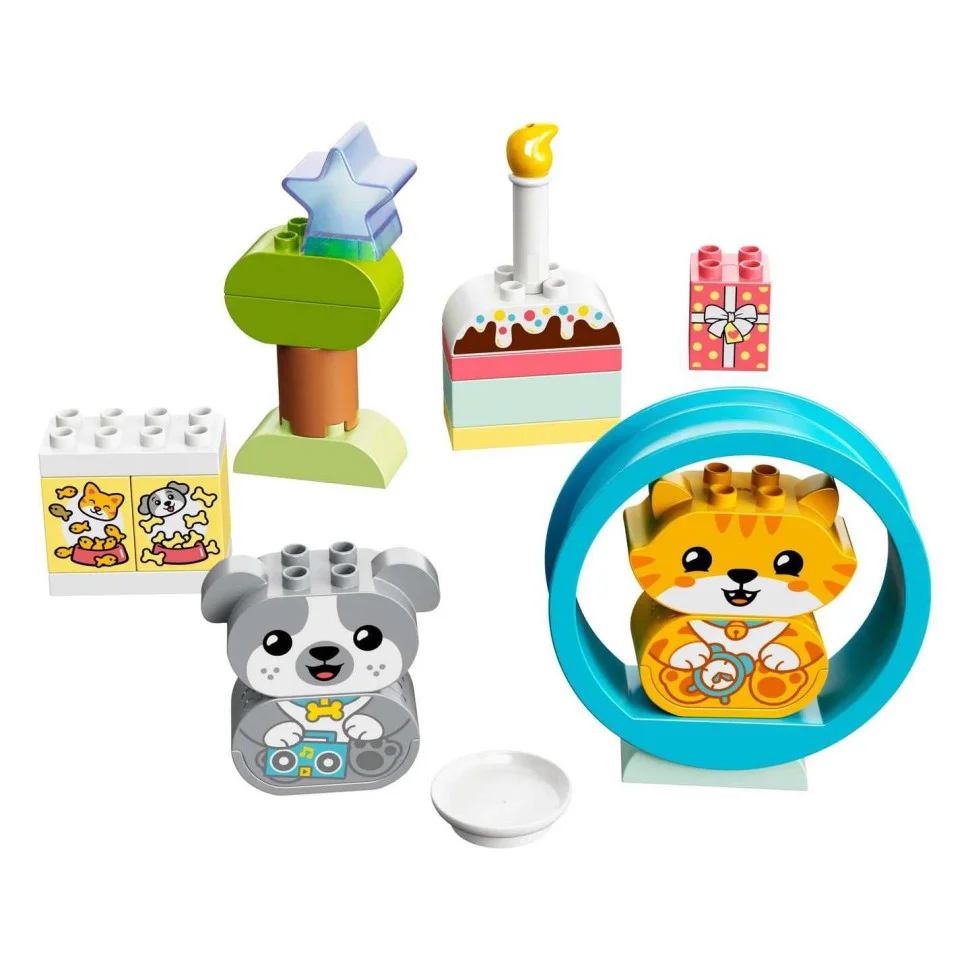 Конструктор LEGO DUPLO My First Моє перше цуценя та кошеня зі звуками 10977
