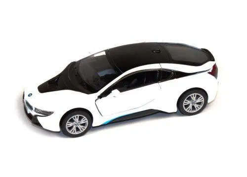 Модель легковой машинки BMW i8 Kinsmart KT5379W инерционная