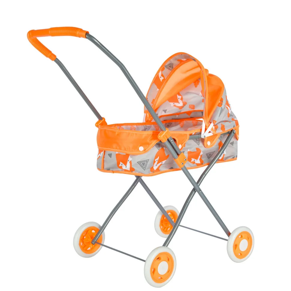 Детская коляска для кукол Лисичка Bambi CS7919 колеса EVA