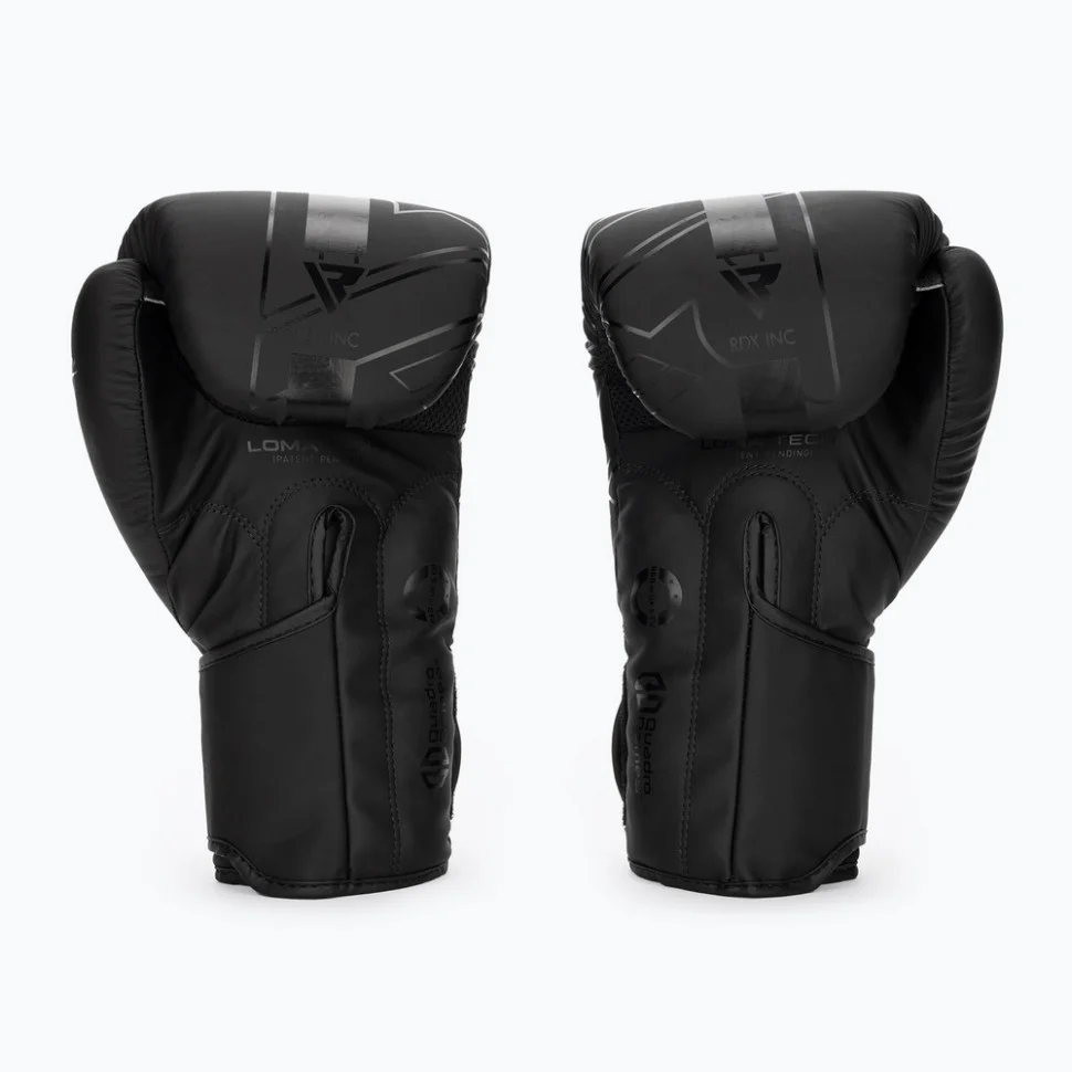 Боксерські рукавиці F6 Kara Matte RDX Inc Limited BGR-F6MB-6OZ, Black 6 унцій