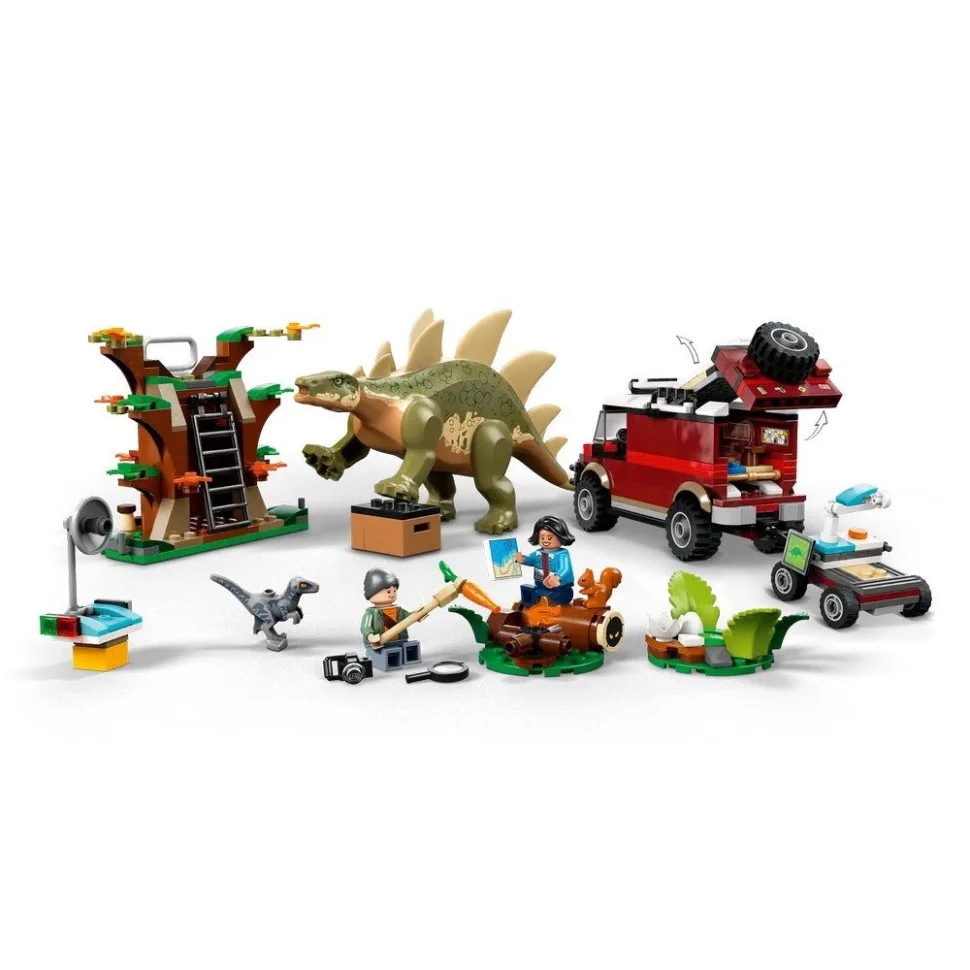 Конструктор «Миссии динозавров: Находка стегозавра» LEGO 76965, 420 деталей