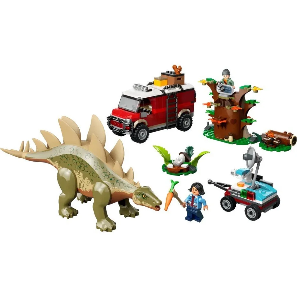 Конструктор «Миссии динозавров: Находка стегозавра» LEGO 76965, 420 деталей