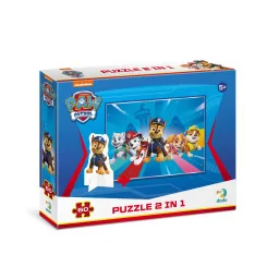 Дитячий пазл "Готові до пригод" Paw Patrol DoDo Toys 200163, 60 елементів, з фігуркою