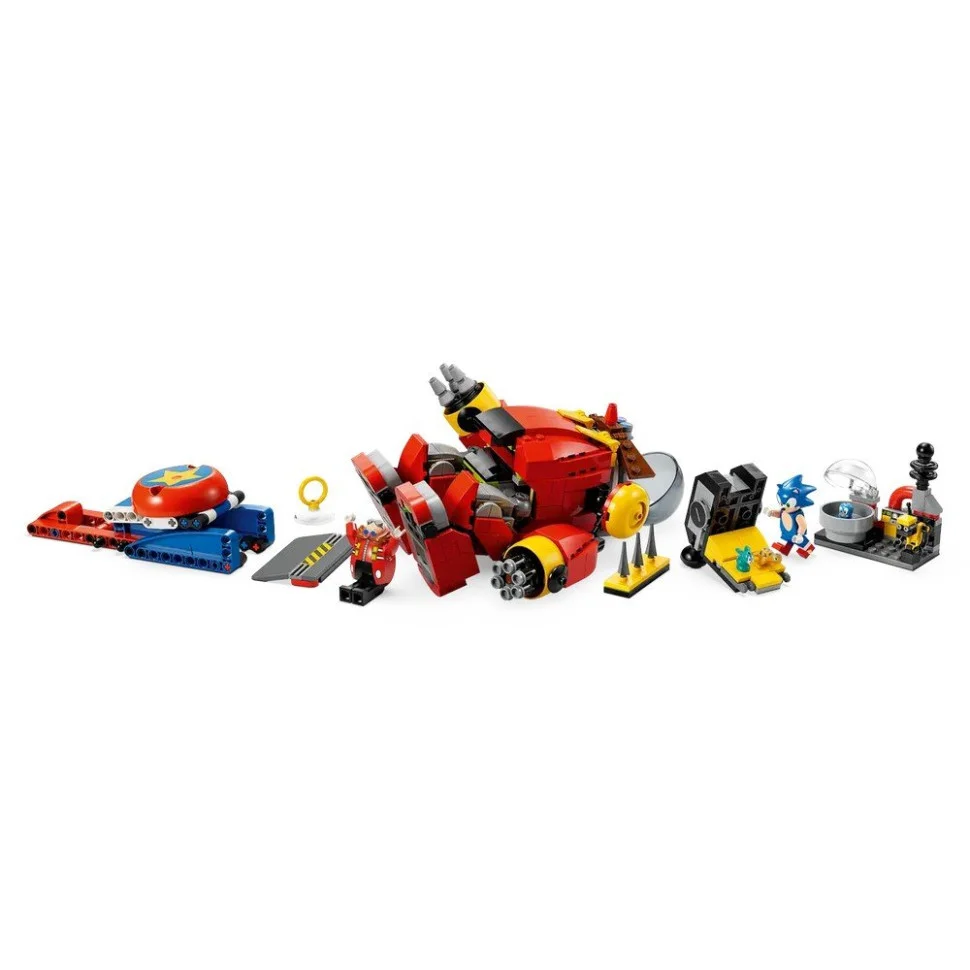 Конструктор Сонік проти смертельного робота-яйця доктора Егмана LEGO 76993, 615 деталей