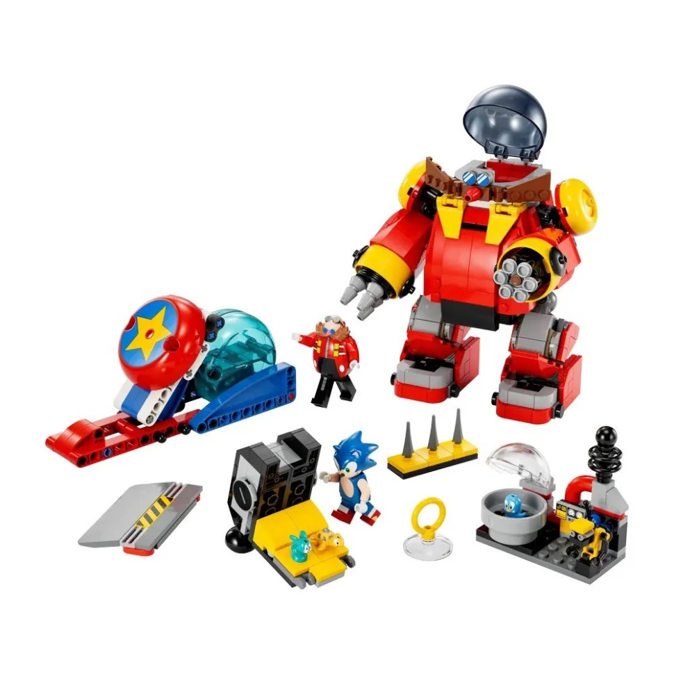 Конструктор Сонік проти смертельного робота-яйця доктора Егмана LEGO 76993, 615 деталей