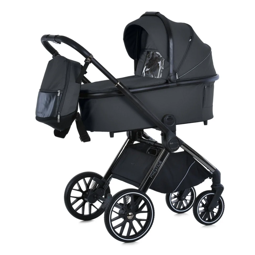 Дитяча універсальна коляска 2 в 1 PRESTIGE El Camino ME 1124-2 Magnet Gray