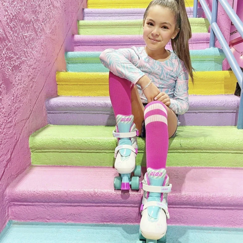 Ролики Neon COMBO SKATES Бірюзовий (Размер 30-33) NT09T4