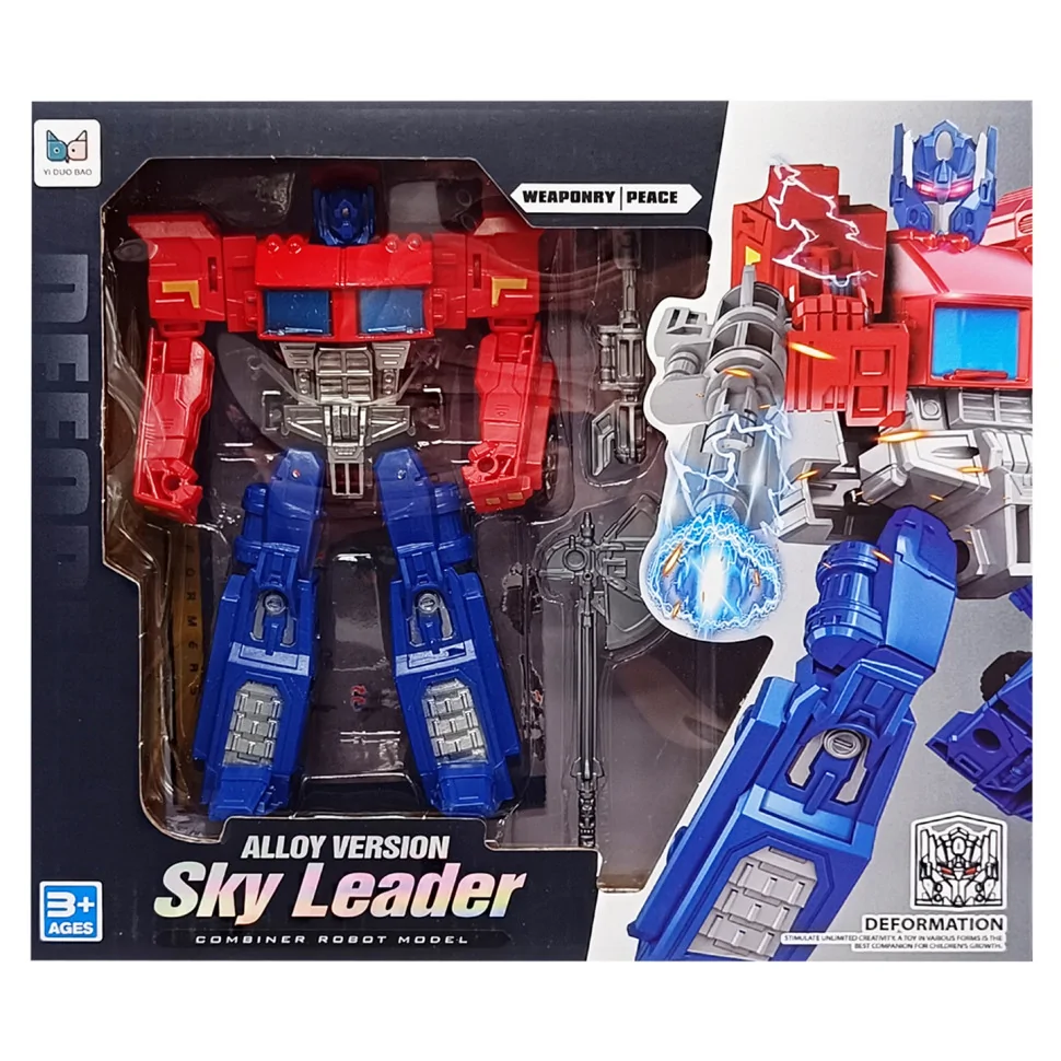 Дитячий Трансформер-машинка Sky Leader Bambi 894-1/2(Blue-Red)