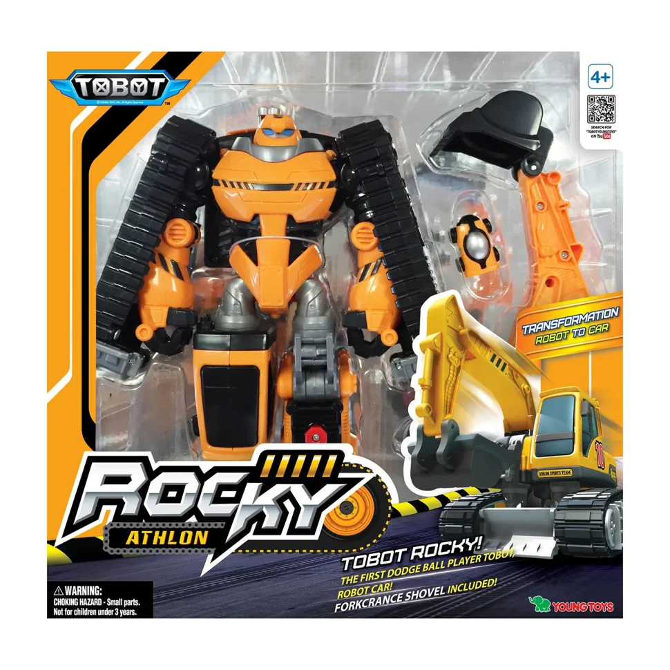 Іграшка-трансформер Атлон Тобот Роккі TOBOT 301066 робот-бульдозер
