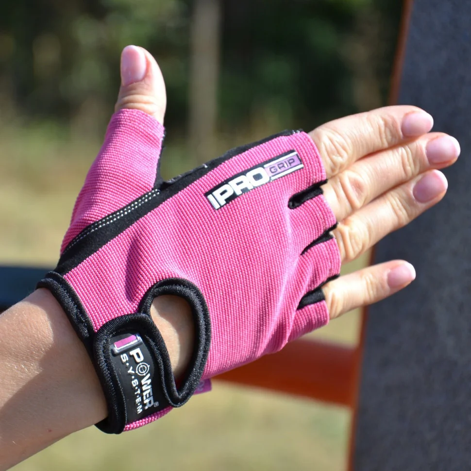 Перчатки для фитнеса Pro Grip Power PS-2250_M_Pink, Pink M