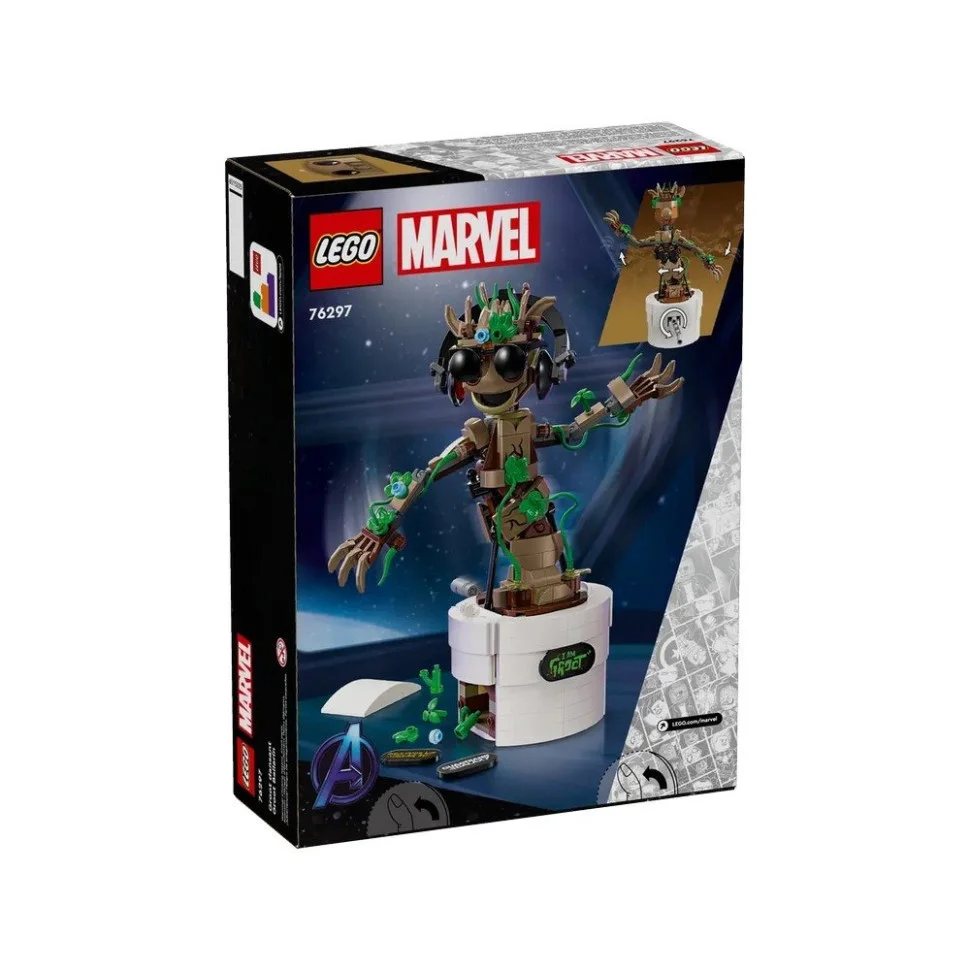 Конструктор «Танцующий Грут» LEGO 76297, 549 деталей