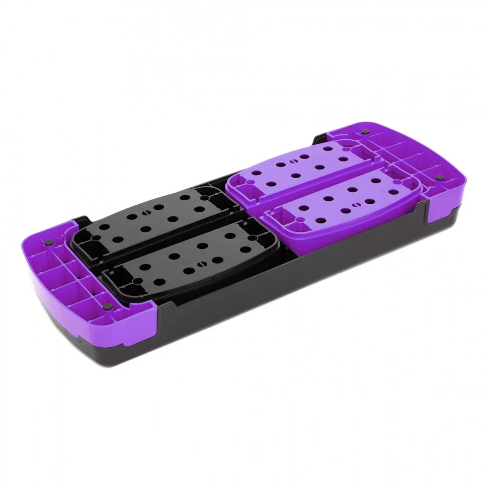 Степ-платформа 3-ступенева Cornix XR-0183, 78 х 29 х 10-20 см, Black/Purple