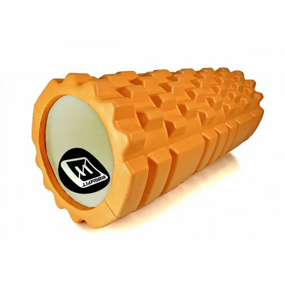 Массажный ролик Grid Roller v.1.1 EasyFit EF-2020-O 33 см, Оранжевый