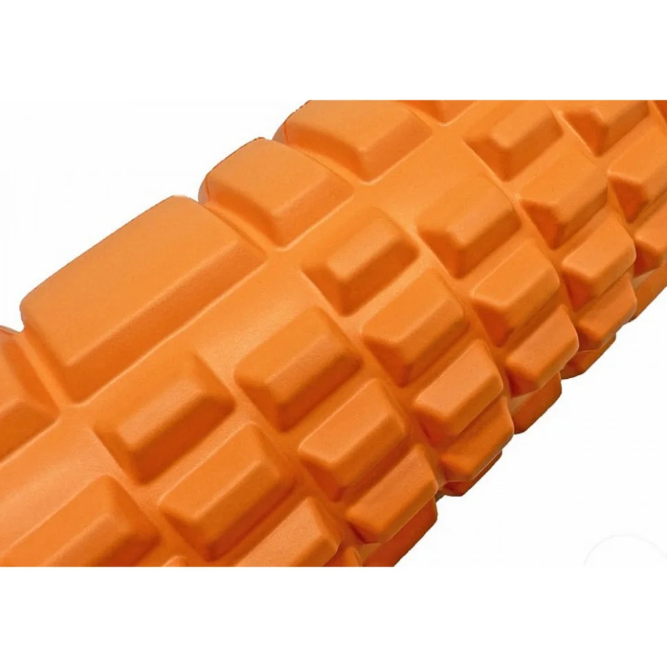 Массажный ролик Grid Roller v.1.1 EasyFit EF-2020-O 33 см, Оранжевый