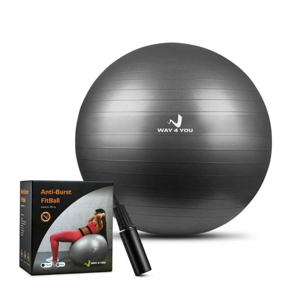 М'яч для Фітнесу (Фітбол) Way4you w40122, 75 см