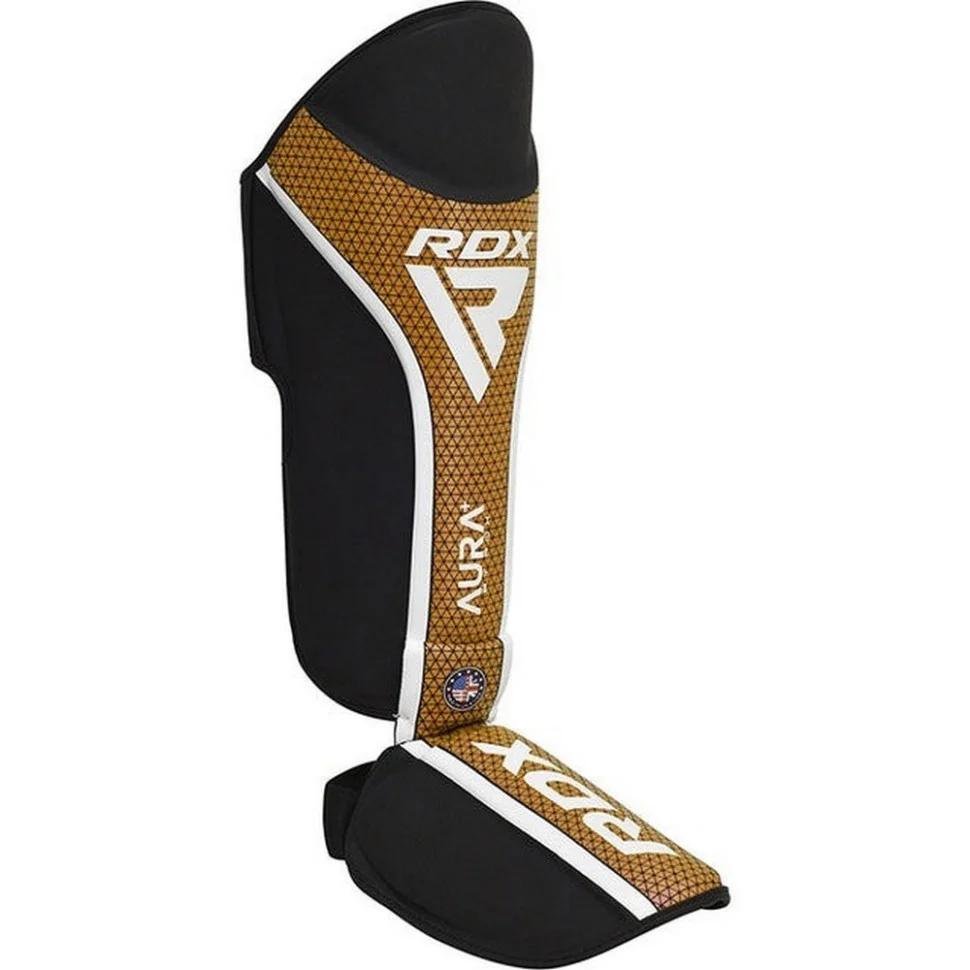 Захист гомілки та стопи SHIN INSTEP AURA PLUS T-17 RDX Inc SGR-T17BGL-M+ Black Golden, M