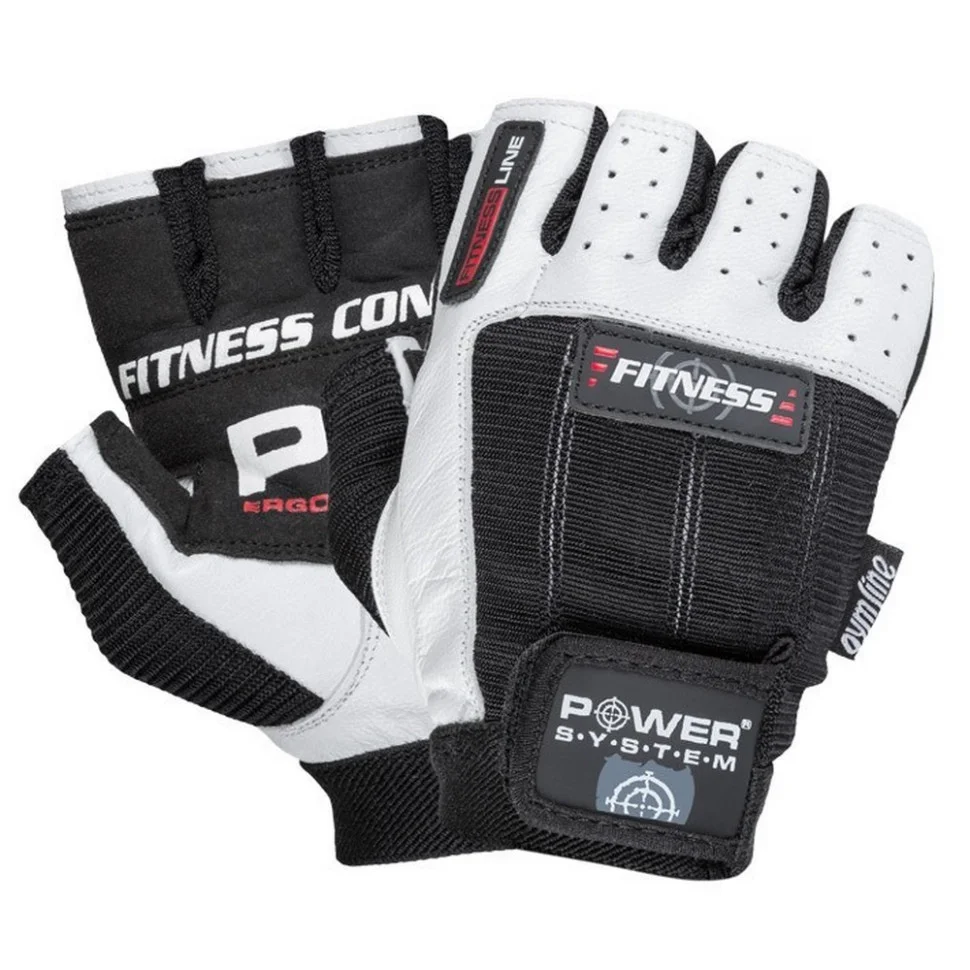 Перчатки для фитнеса PS-2300 Fitness Power System PS-2300_2XL_Black-White, Black/White, XXL
