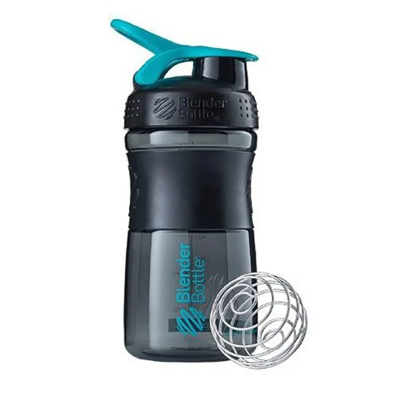Шейкер спортивний (пляшка) SportMixer Flip BlenderBottle SM 20oz Black/Teal, 590 ml