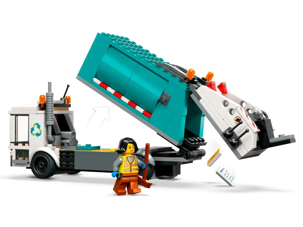 Конструктор LEGO City Сміттєпереробна вантажівка 60386