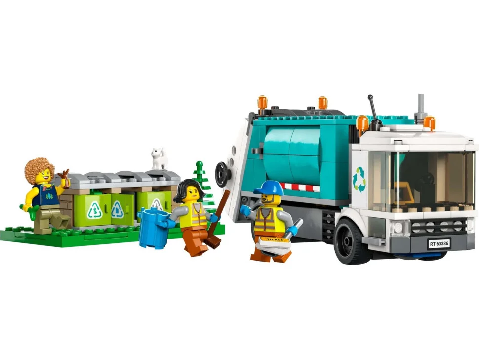 Конструктор LEGO City Сміттєпереробна вантажівка 60386