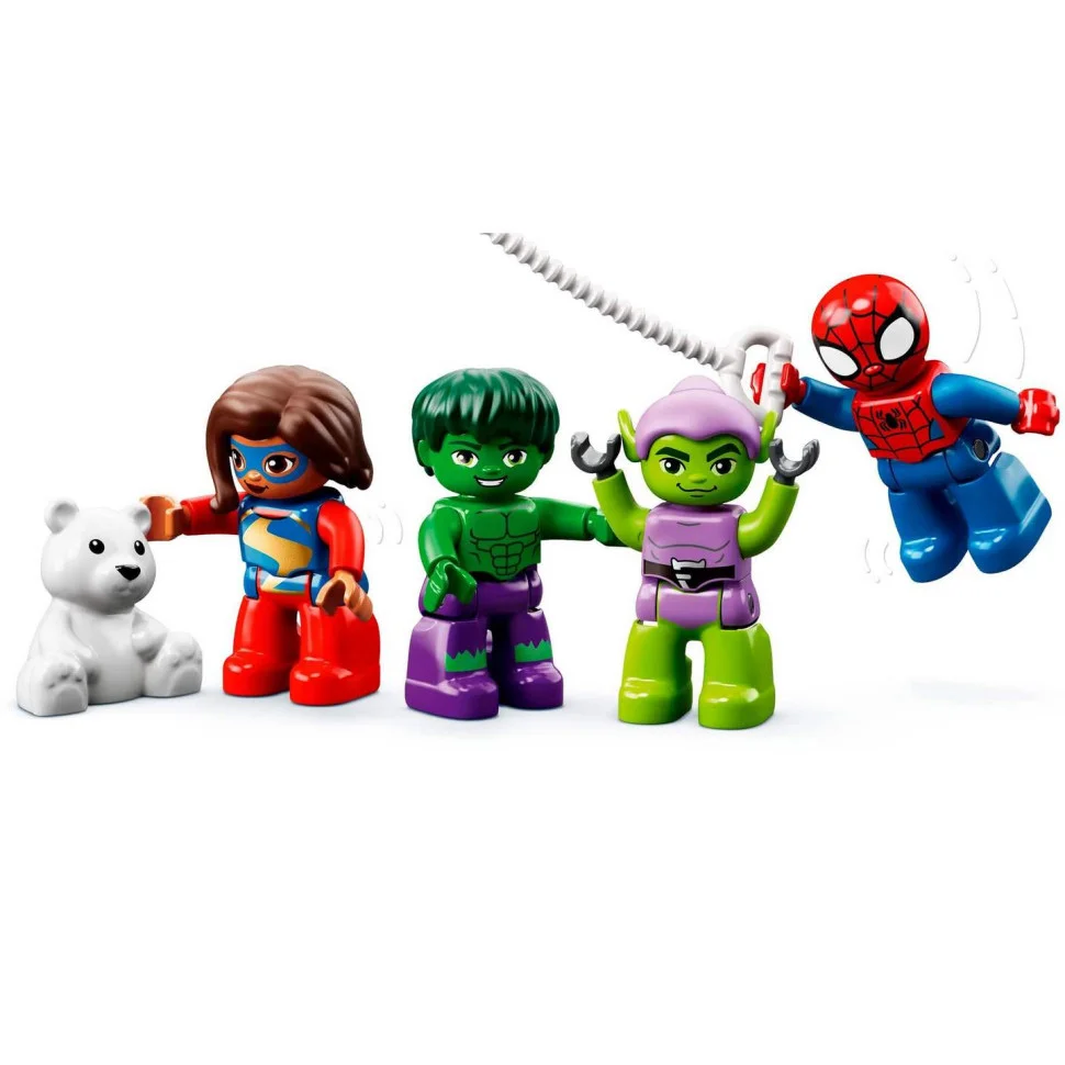 Конструктор LEGO DUPLO Super Heroes Людина-Павук і друзі: Пригоди на ярмарку 10963