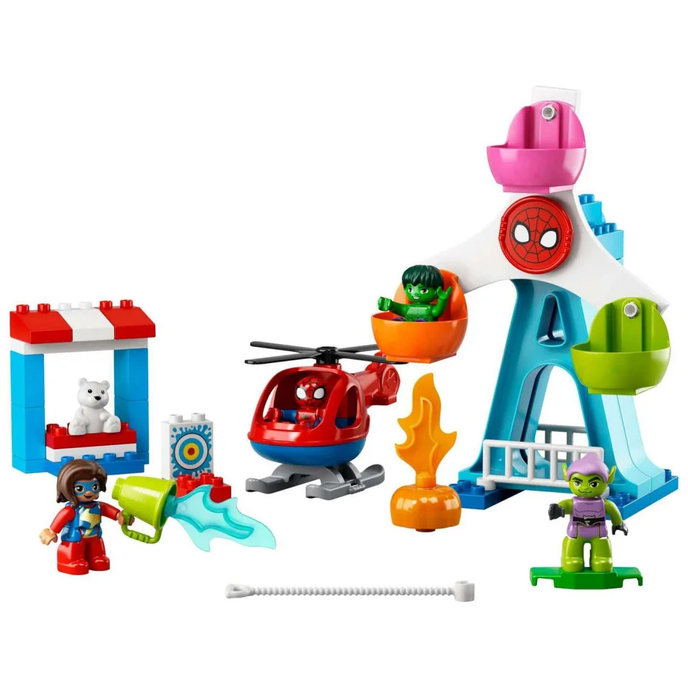 Конструктор LEGO DUPLO Super Heroes Людина-Павук і друзі: Пригоди на ярмарку 10963