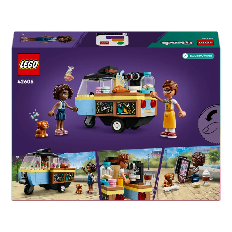 Конструктор LEGO Friends Пекарня на колесах 42606, 125 деталей